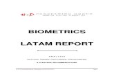 Biometrics Report and Entry Strategy Latam