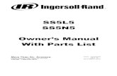Ingersoll Rand Manual SS5