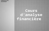 Cours Analyse Financier