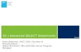 Advanced SELECT Statements SQL SERVER