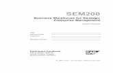 Unlock-SEM200 - Business Warehouse for Strategic Enterprise Management