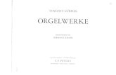 Luebeck Vincent - Organ Works