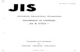 JIS B0703-1987 Roundness of Castings