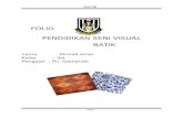 Folio Pendidikan Seni Batik