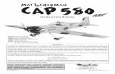 Great Planes CAP 580 - Manual