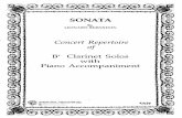 Bernstein - Sonata for Clarinet & Piano