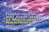 Fundamentos y Aplicaciones de Micro y Nanofibras