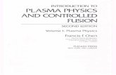 Introduction to plasma physics and controlled fusion