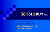 Secure Online Communications with GeoTrust SSL Certificates