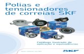 (2) Folder Skf Polias e Tensionadores de Correias