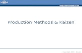 Production Methods & Kaizen