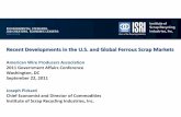 Recent Developments in the u s and Global Ferrous Scrap Markets 2011 ISRI 1