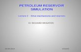 Lecture 2 Drive Mechanisms and Reserves