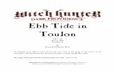 Ebb Tide in Toulon Adventure for Witch Hunter rpg