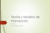 3 Teoría y Modelos de Intervención Contenido Semanal 3