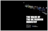 The Value of Fashion UK Indutry