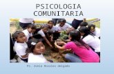 Diapositiva Psicologia Comunitaria