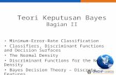 Kuliah 3 Teori Keputusan Bayes Bag 2