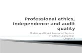 Ethics, independence  quality Chapter 3.pptx