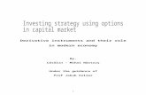 Strategy of investing in stocks and options