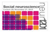 20. Social Neuroscience
