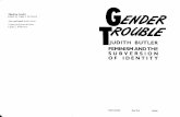 Butler, Judith. Gender Trouble. Feminism the Subversion of Identity