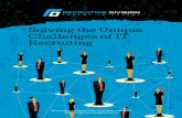 TRD Solving the Unique Challenges of IT Recruiting