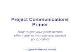 Project Communications Primer