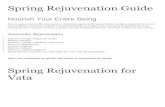 Spring Rejuvenation Guide