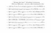 Tum Hi Ho Violin Lesson Notes