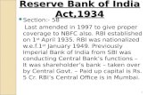 Reserve Bank of India Act,1934