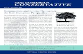 Conservatism and Liberalism