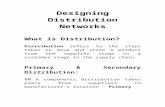 Designing Distribution Networks