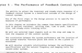The Performance of Feedback Control Systems