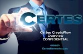 Certes CryptoFlow Introductory Overview - New Solutions - April 2015