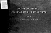 Arabic Simplified 200 Lessons With Key