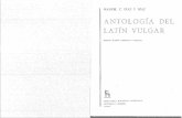 Antolología del Latín Vulgar - Manuel C. Díaz y Díaz