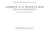 [Quentin Meillassoux] Après La Finitude Essai s(BookZZ.org)
