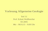 Allgemeine Geologie 11