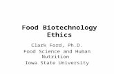 Food Biotechnology Ethics