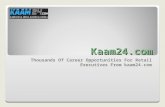 Thousands of Career Opportunities for Retail Executives From Kaam24.Com(1)