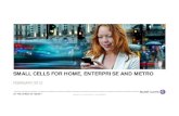 Alcatel Femto - Small Cells for Home, Enterprise and Metro