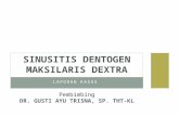 Sinusitis Dentogen Maksilaris Dextra
