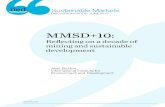 MMSD+10 Reflecting on a decade of mininf and sustainable development
