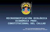 Microzonificación Ecológica Económica  - Provincia Constitucional del Callao