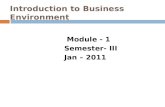 Introduction to Business Environment Pg 1 Final