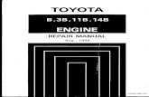 1988B, 3B,11B,14B Engine Toyota