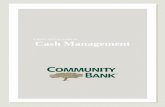 Community Bank Cash Management Guide
