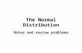 Review on the Normal Distribution
