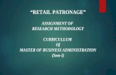 Retail Patronage